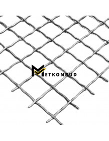 Сітка канільована складно-рифлена Чорна 50х50х3,5 мм